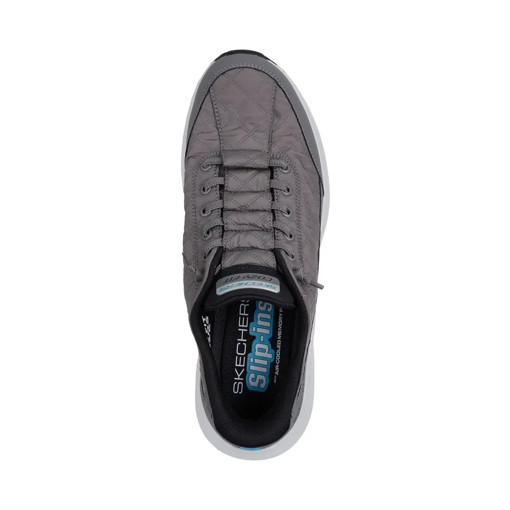 Skechers Slip-ins: Contour Foam – Cozy Fit Sneaker Houtskool/Black