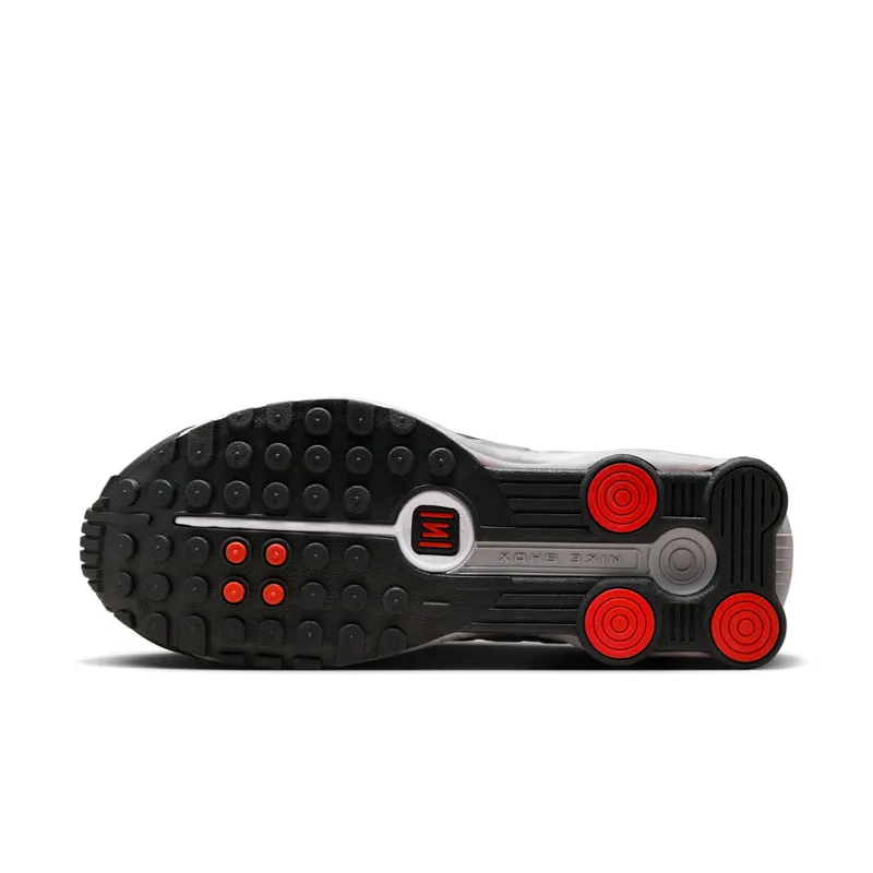 Nike Shox R4 Silver Black Red (BV1111-008)