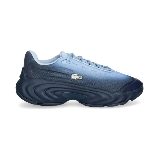 Lacoste Spinor met logopatch en kleurverloop “Blue” (50SMA0164)
