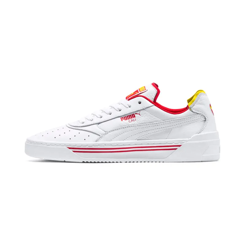 Puma Cali-0 Drive Thru White/Red-Yellow (369472-01)