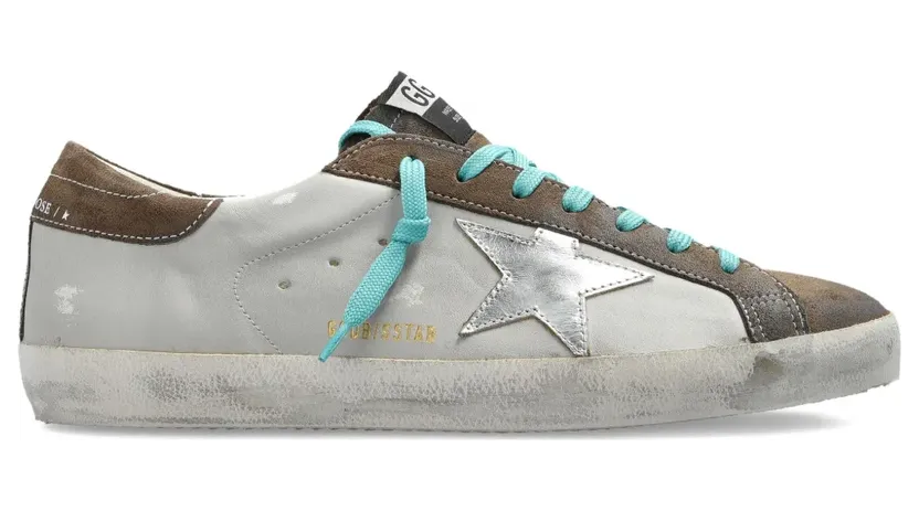 Golden Goose Super-Star im Used-Look “White” (GMF00101F007489)