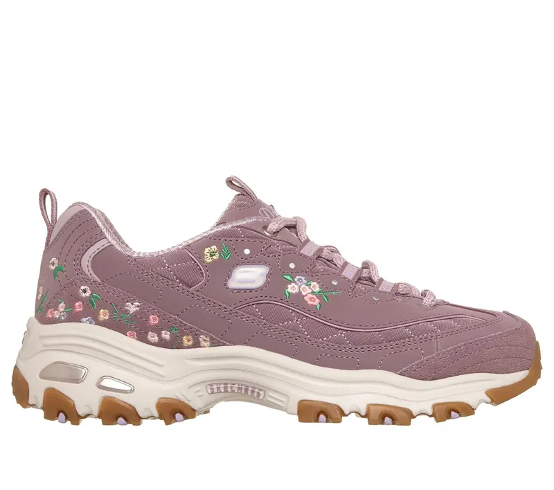 Skechers D’Lites – Garden Chic Sneaker Mauve