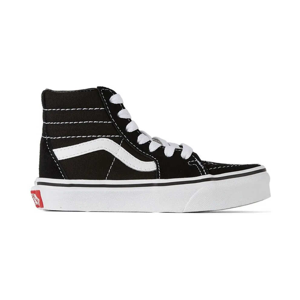 Vans Kids Black & White Sk8-Hi Sneakers (K VN000D5F6BT)