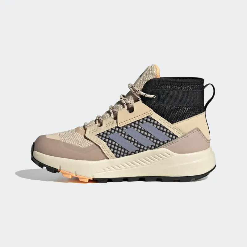 adidas Terrex Trailmaker Mid RAIN.RDY Hiking Sand Strata / Silver Violet / Acid Orange (HQ5807)