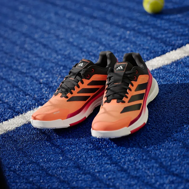 Adidas Crazyquick BOOST Padel Lucid Orange / Core Black / Lucid Red (JR1819)