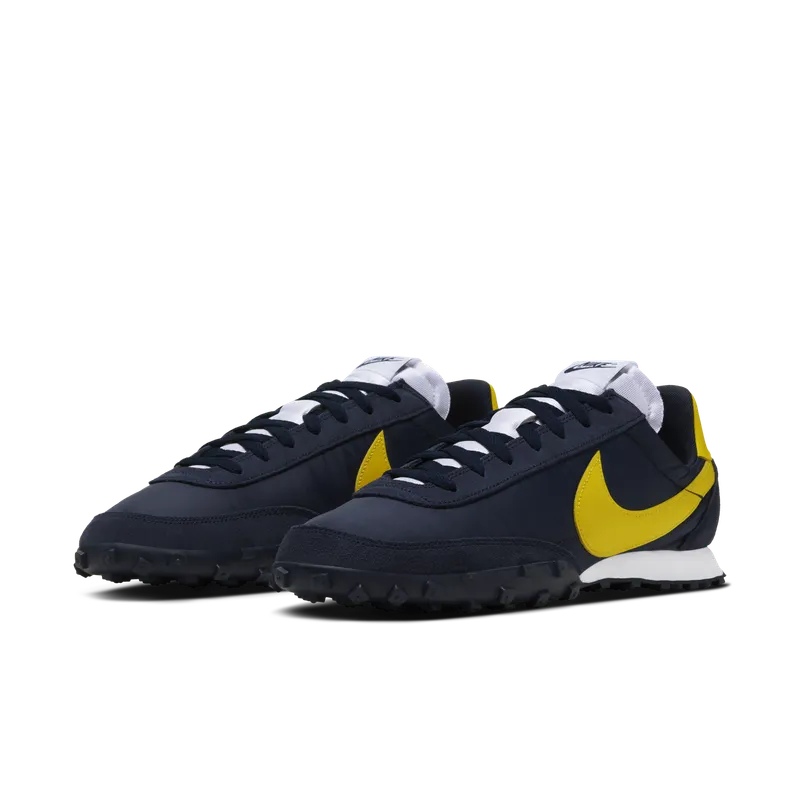 Nike Waffle Racer Blue “Obsidian / White / Chrome Yellow” (CN8116-400)