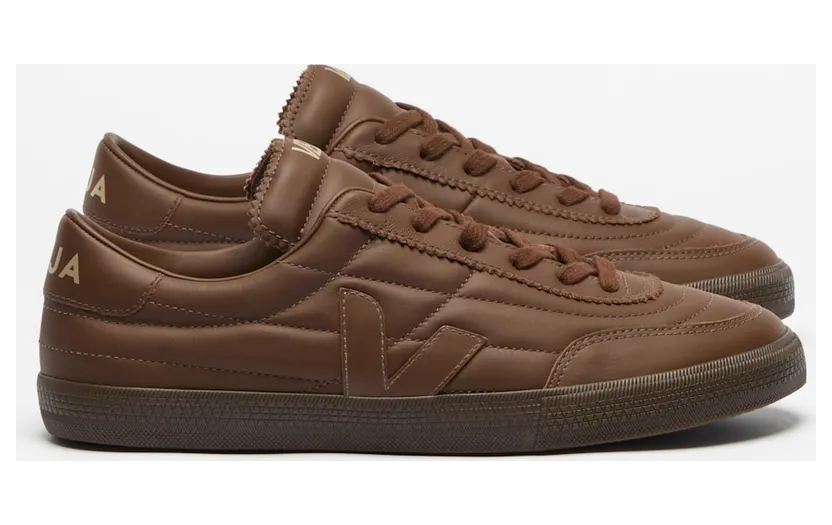 VEJA Panenka Signature gewatteerde sneakers – Bruin (DT0222027)