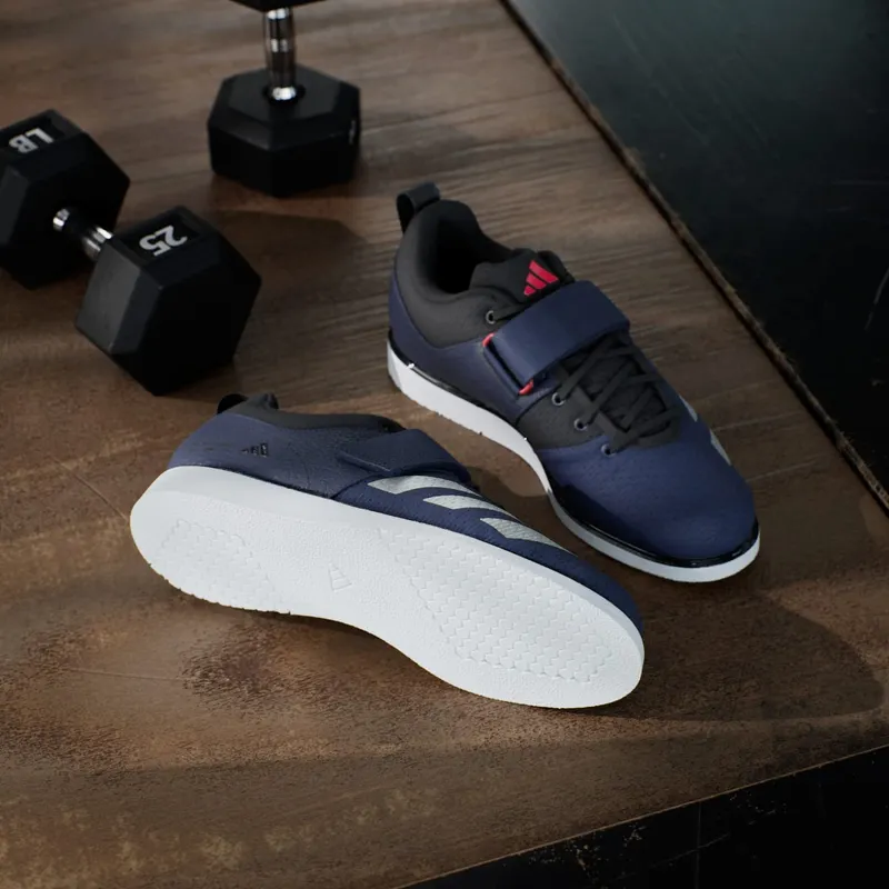 Adidas Powerlift 5 Weightlifting Dark Blue / Silver Metallic / Lucid Red (JP6201)