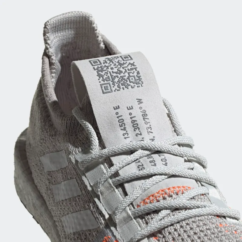 adidas Pulseboost HD Grey One / Cloud White / Hi-Res Coral (G26934)