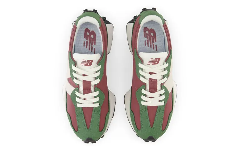New Balance 327 Dark Green Red (WS327UO)