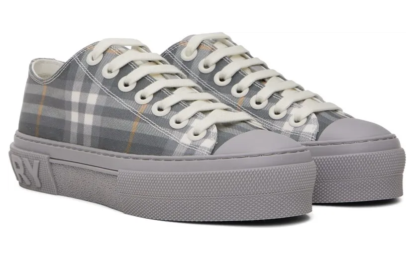 Burberry Gray Vintage Check Camel Check (8059506) (4)