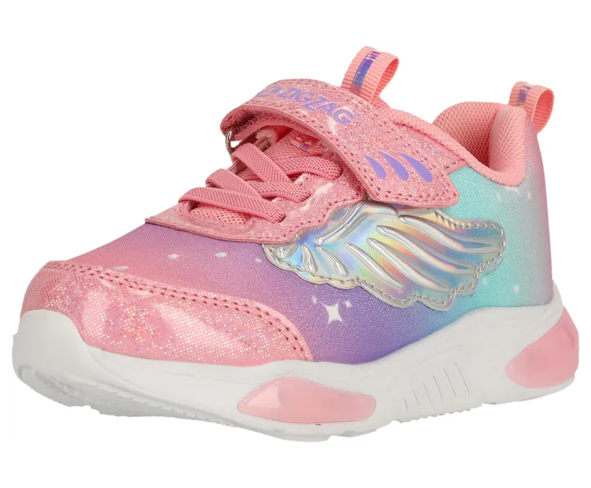 Zigzag sneaker Aqua / Lichtlila / Rosa (Z222416-4210)