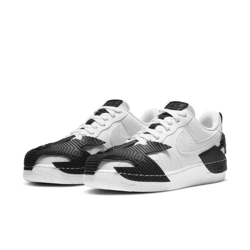 Nike NDSTRKT Air Force 1 White Black White/White-Black (CZ3596-100)