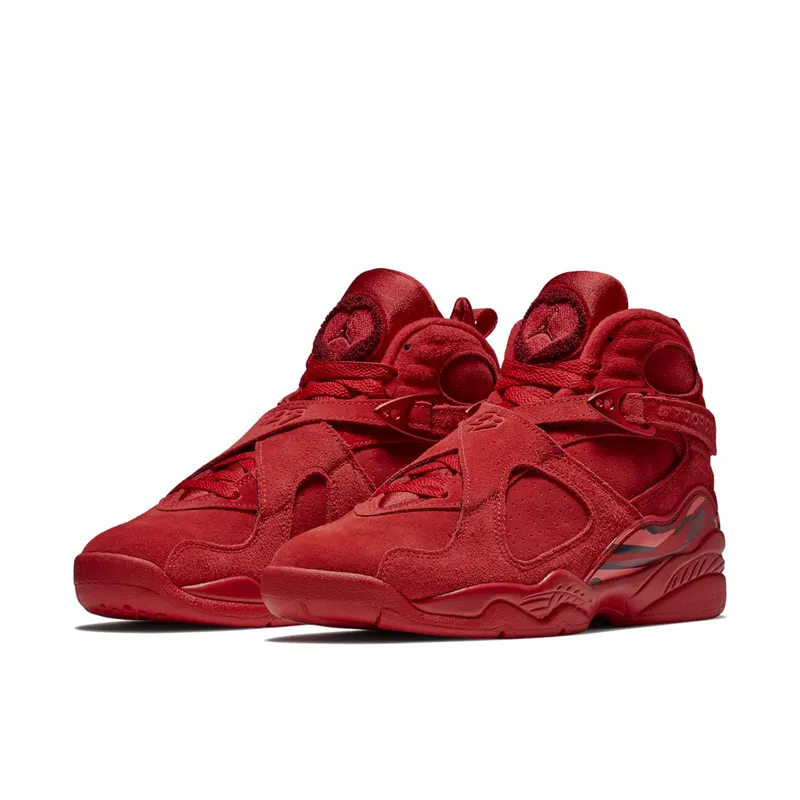 Jordan 8 Retro Valentine’s Day 2018 (W) Gym Red/Ember Glow-Team Red (AQ2449-614)