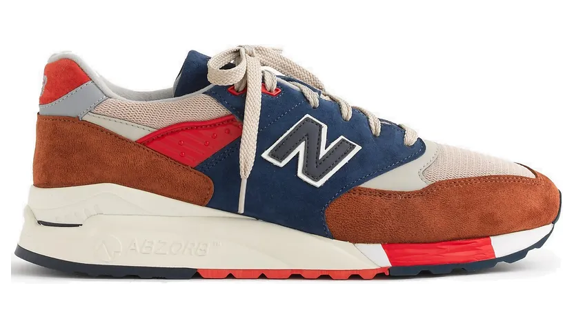 New Balance 998 J. Crew Hilltop Blues