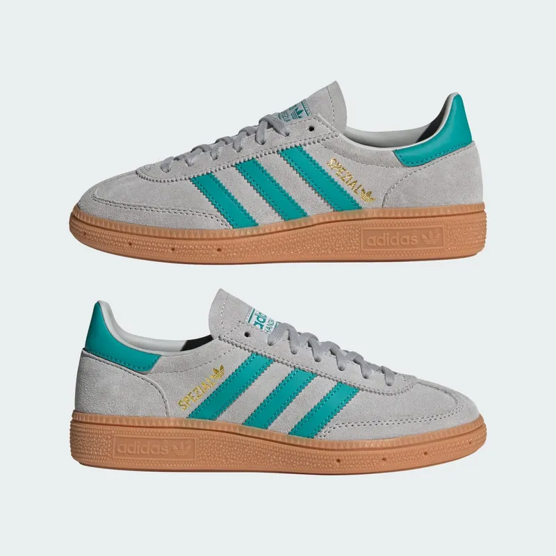 Adidas Handball Spezial Kids Grey Two / Pure Teal / Gum (JP7997)
