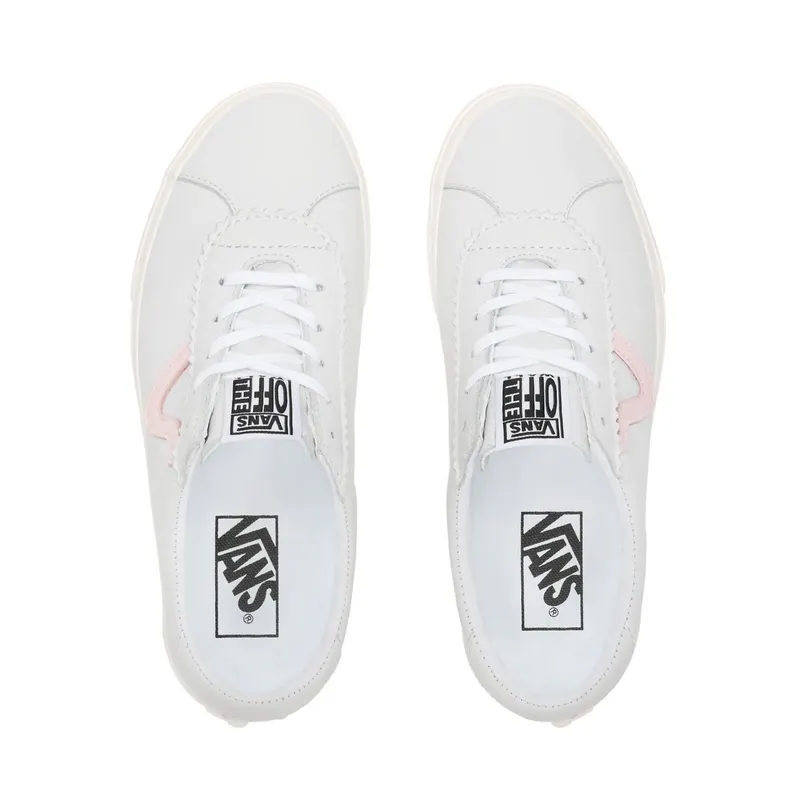 VANS Soft Leather Vans Sports Shoes (White)