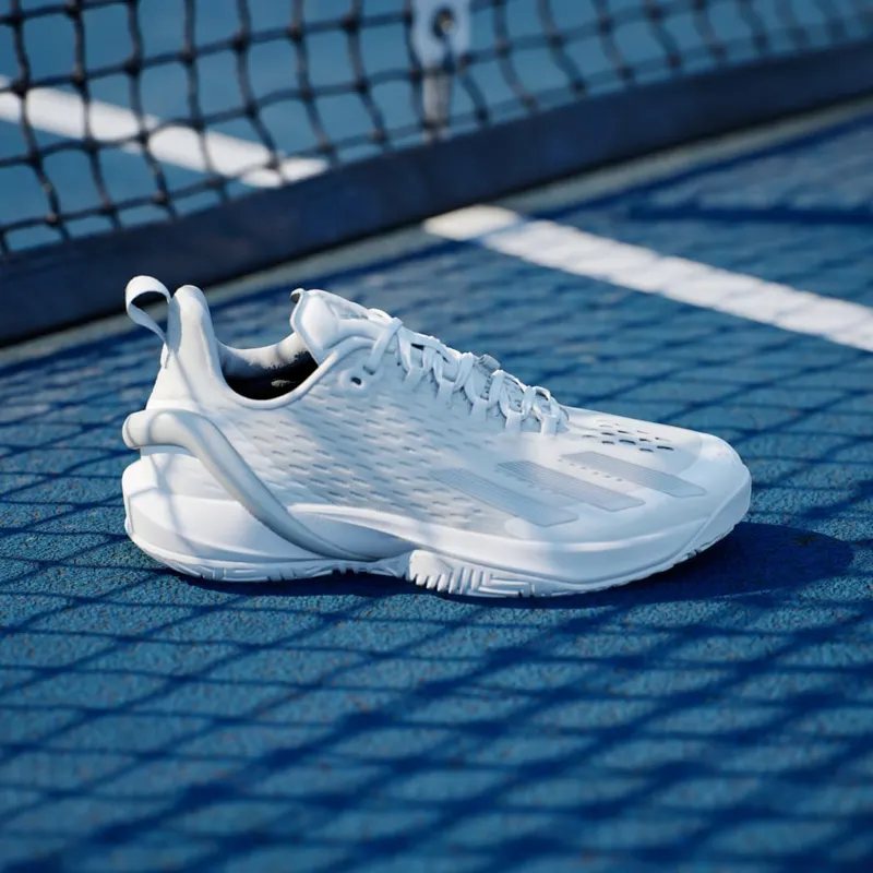 Adidas adizero Cybersonic Tennis Cloud White / Silver Metallic / Grey One (IG9516)