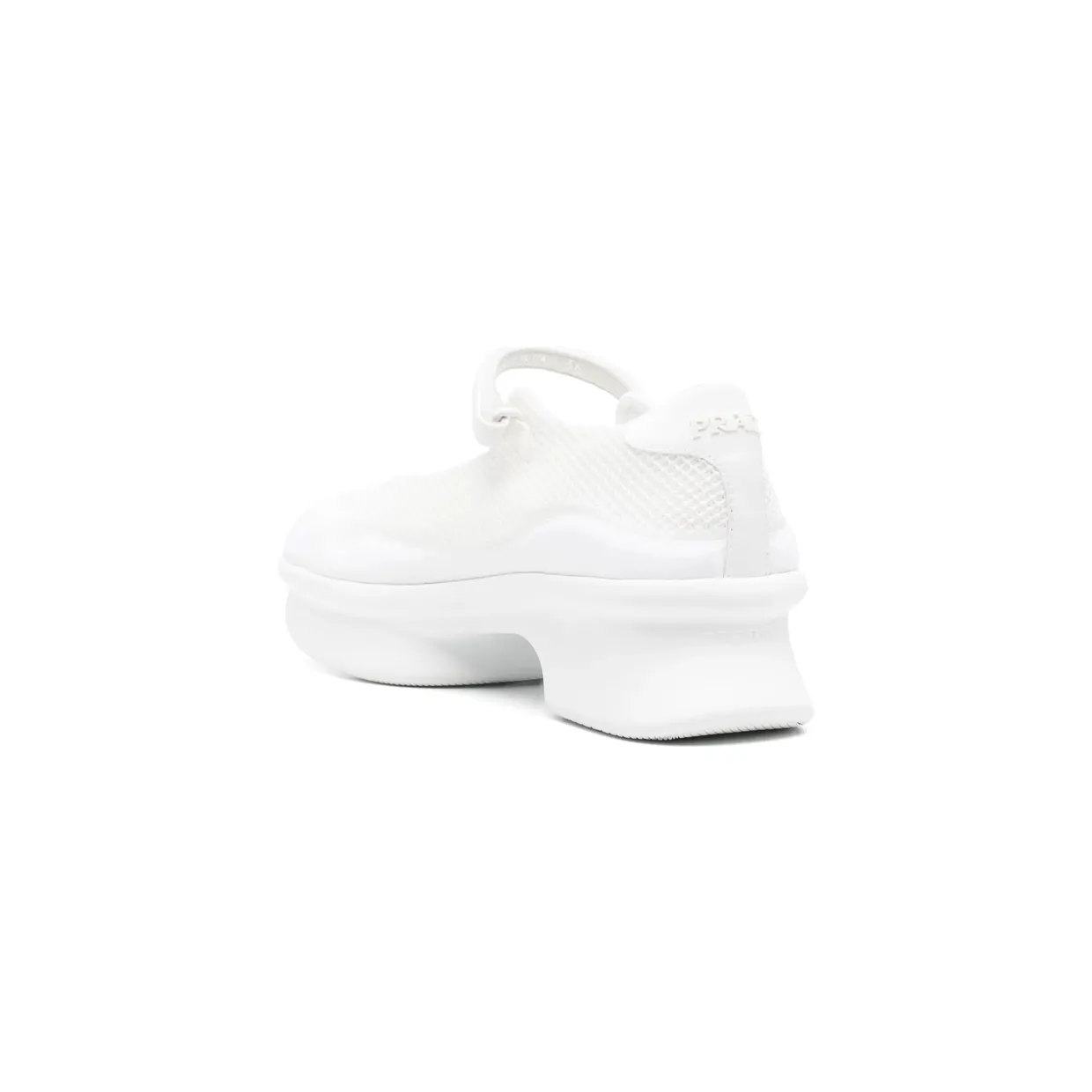 Prada Logo-detail Round-toe “White” (1F111O F 050 YZU F0009) (2)