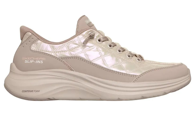 Skechers Slip-ins: Contour Foam – Shining Pearl Taupe