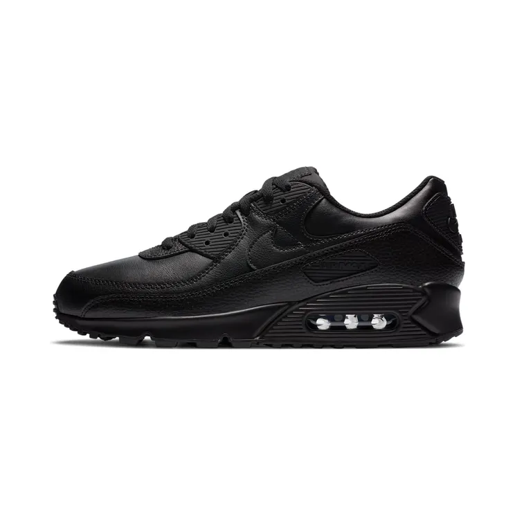 Nike Air Max 90 Leather Triple “Black” (CZ5594-001)