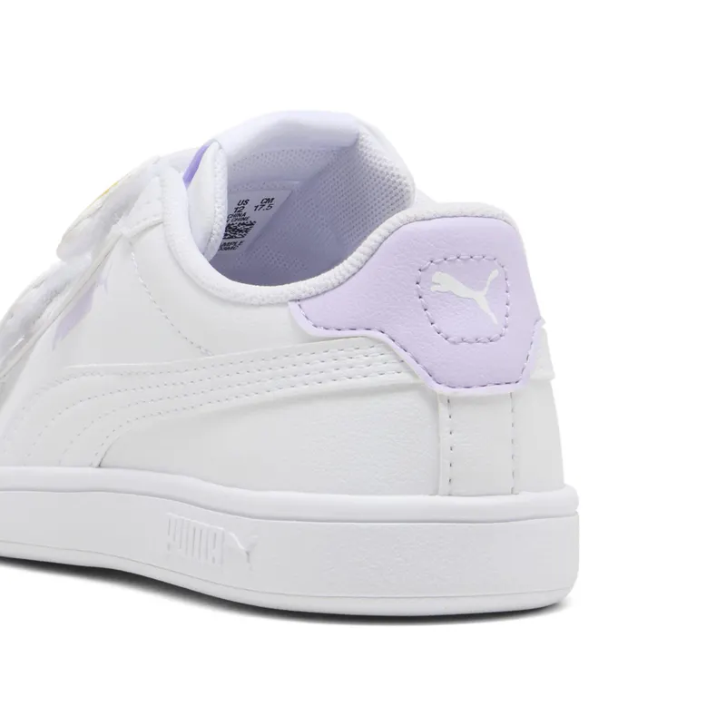 Puma Smash 3.0 Badges “Puma White / Light Lavender” (397286_10)