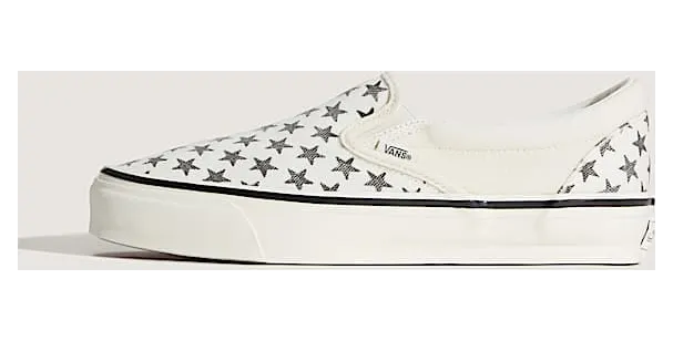 Vans Classic Slip-On 98 LX “STARS MARSHMALLOW / BLACK” (VN000Z7ZKIG)