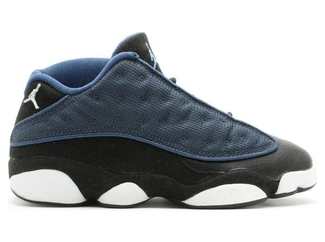 Air Jordan 13 OG Low ‘Brave Blue’ 1998 Navy/Metallic Silver/Black/Carolina Blue (136008-441)
