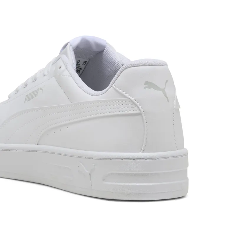 Puma Court Classic Clean “Puma White / Cool Light Gray” (402223_02)
