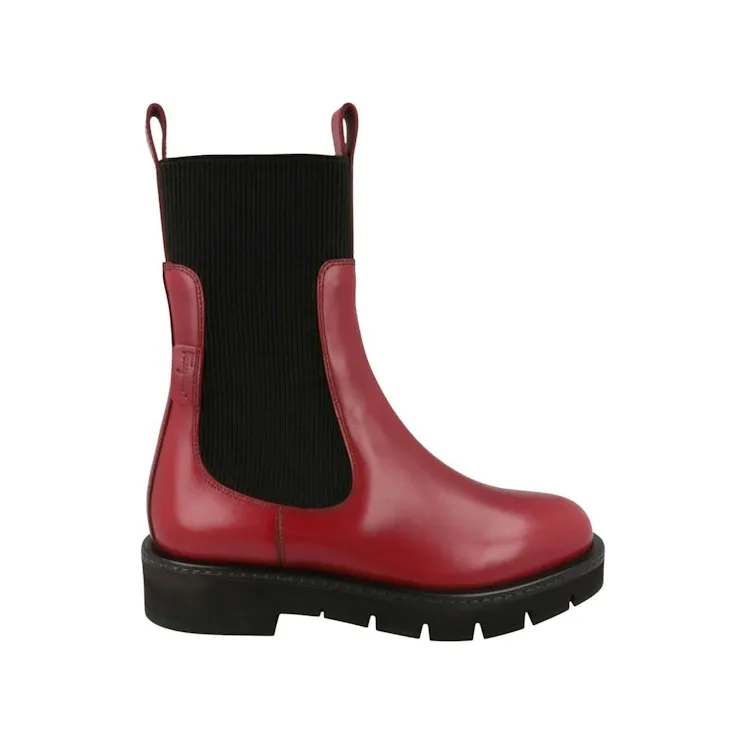 Ferragamo Rook Chelsea Boots Red (01D515-756167-1C)