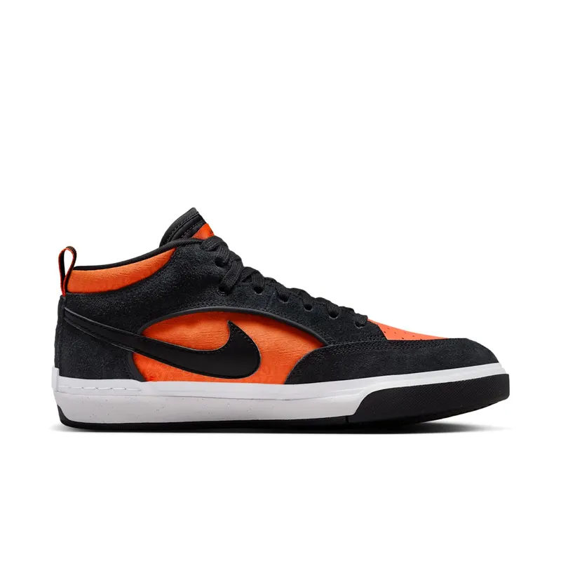 Nike SB React Leo Black Electro Orange (DX4361-002)
