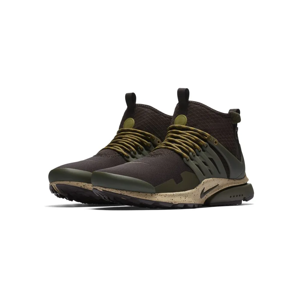 Nike Air Presto Mid Utility Velvet Brown Velvet Brown/Cargo Khaki-Mushroom (859524-200)