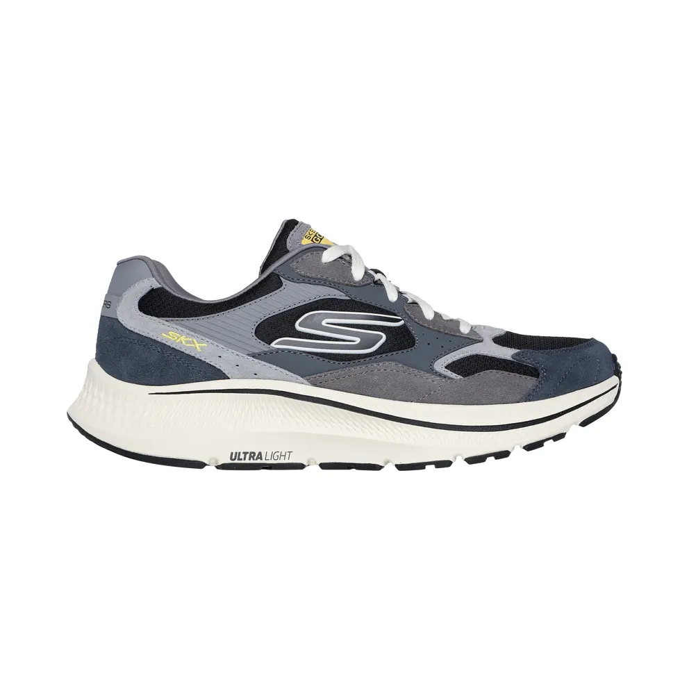 Skechers GO RUN Consistent 2.0 – Retro Runner V1 – Houtskool / Schwarz – “Grey” (220872 CCBK)