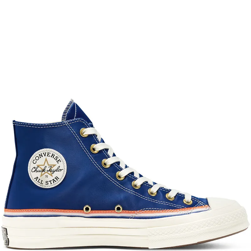 Converse Chuck Taylor All-Star 70s Hi Breaking Down Barriers Knicks Rush Blue/Bold Mandarin-Egret (166815C)