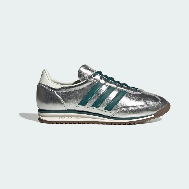 adidas SL 72 OG “Silver Metallic / Rich Green / Off White” (KJ2293)