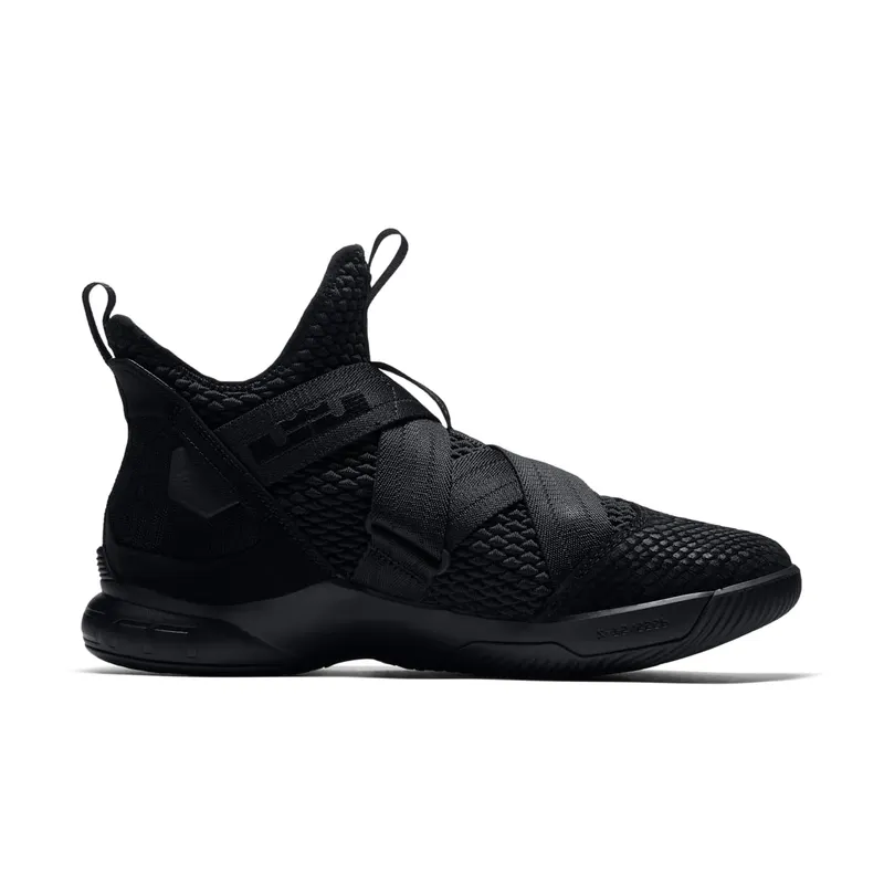 Nike LeBron Soldier 12 Triple Black Black/Black-Black (AO4054-003)
