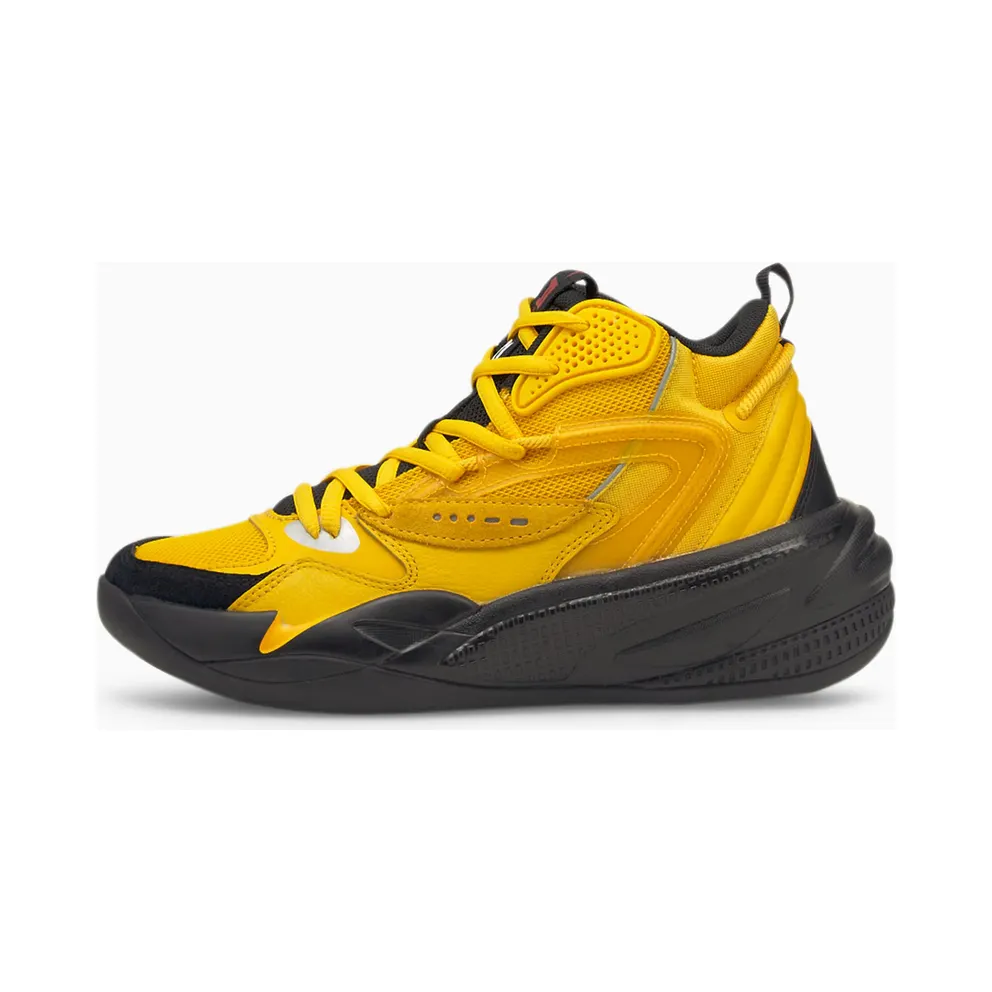 Puma Dreamer 2 Mid Basketball Shoes Black/Yellow (19485102)