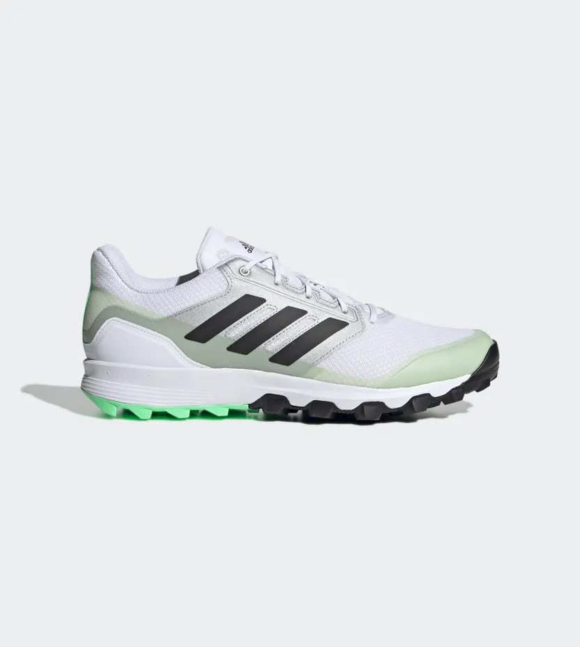 adidas Flexcloud 2.1 Hockeyschoenen Cloud White / Core Black / Linen Green (GZ4105)