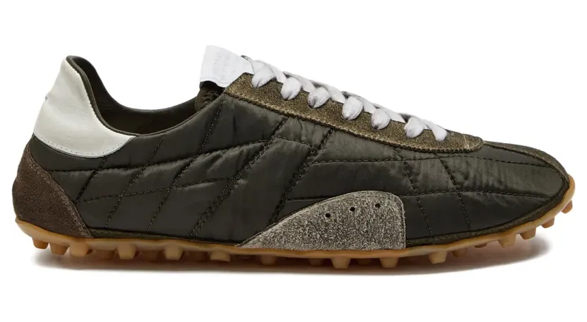 Maison Margiela Gerafelde sneakers met veters – Groen (S58WS0272P7415HG)