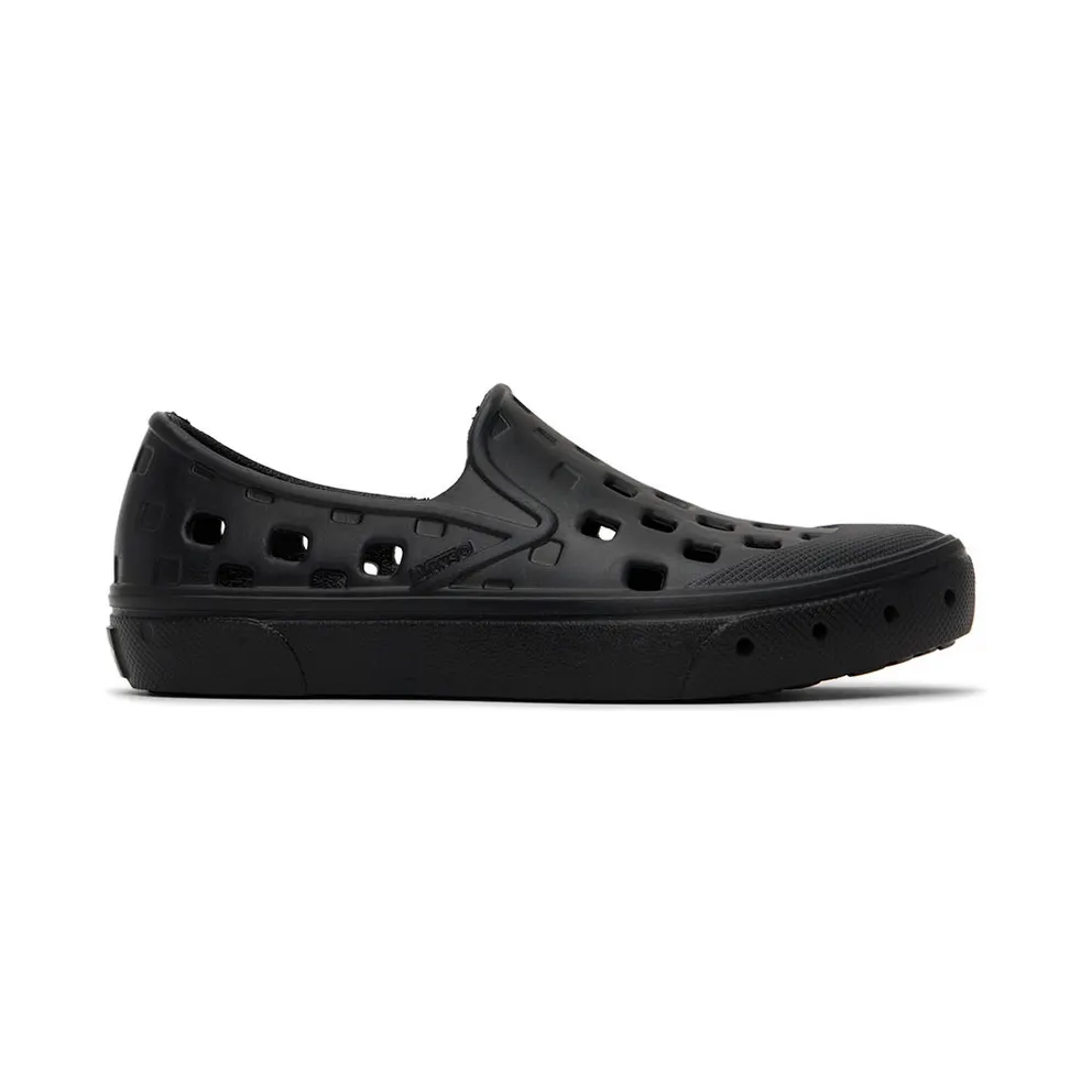 Vans Kids Black Slip-On TRK Little Kids Sneakers (VN0A4UVIBLK1)