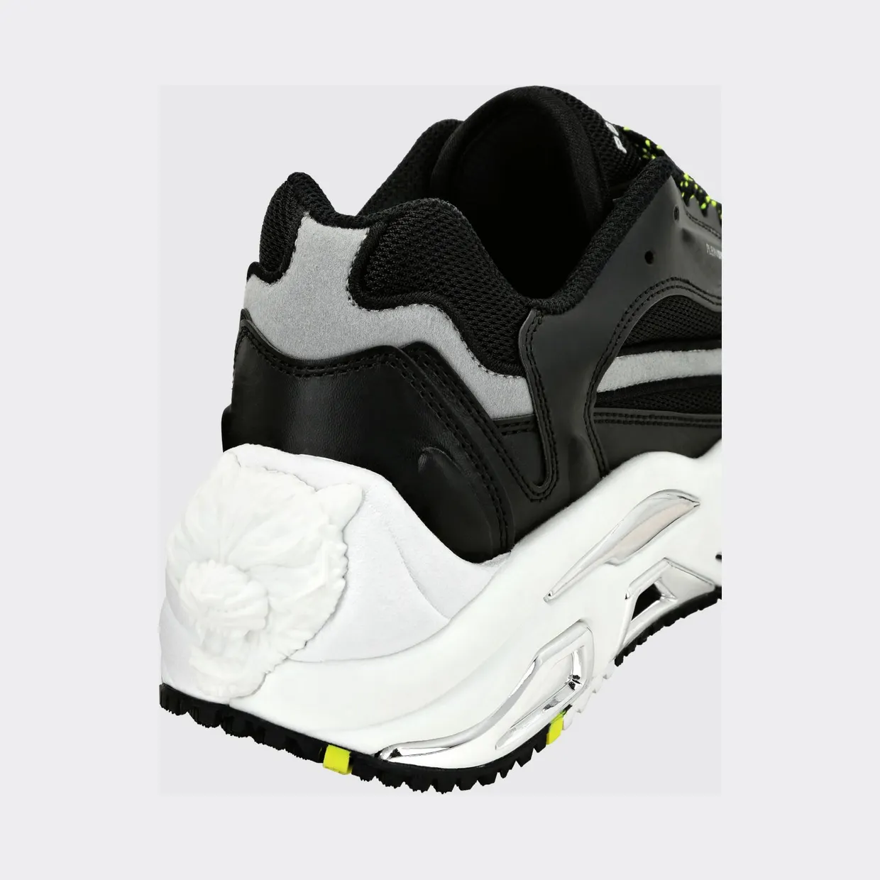 Plein Sport PS. Project Gen. X-01 Sneakers in Leather and Mesh with Bicolor Design White 1 (FABSUSC0328PTE003N0201) (2)