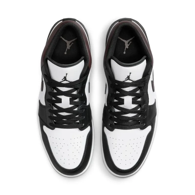 Air Jordan 1 Low White Black Brown (IO3393-010)