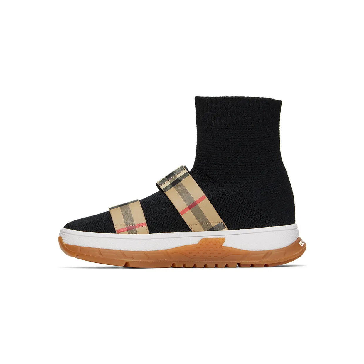 Burberry Kids Buckled Strap Union Sock Sneakers (8041008) (3)