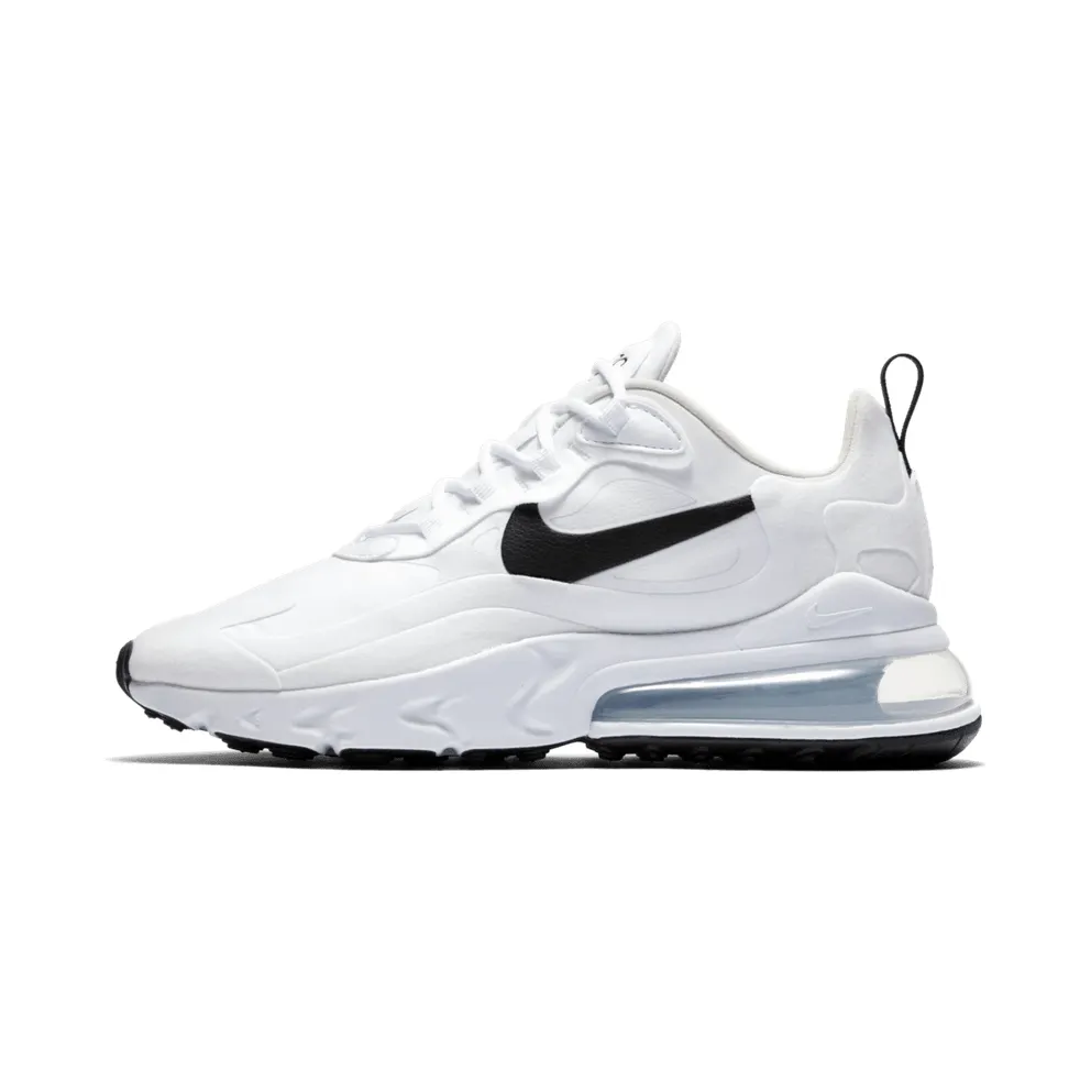 Nike Air Max 270 React White (W) White/Metallic Silver/Black (CI3899-101)