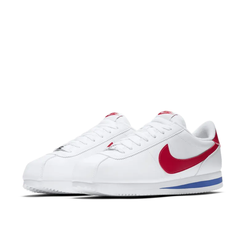 Nike Cortez Basic Forrest Gump (2019) White/Varsity Royal-Varsity Red (819719-103)