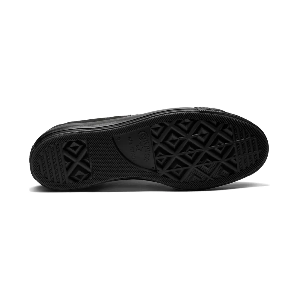 Converse One Star Suede Triple Black Low Top (162950C)
