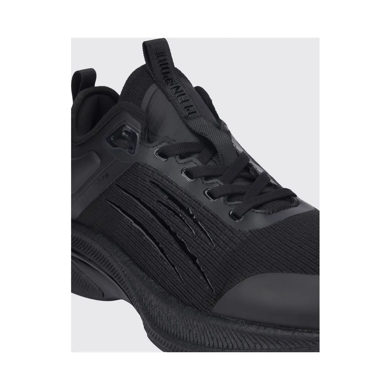 Plein Sport PS/Sprint-78 Mesh And Rubber Sneakers Black (FAESUSC0748STE003N0202) (3)