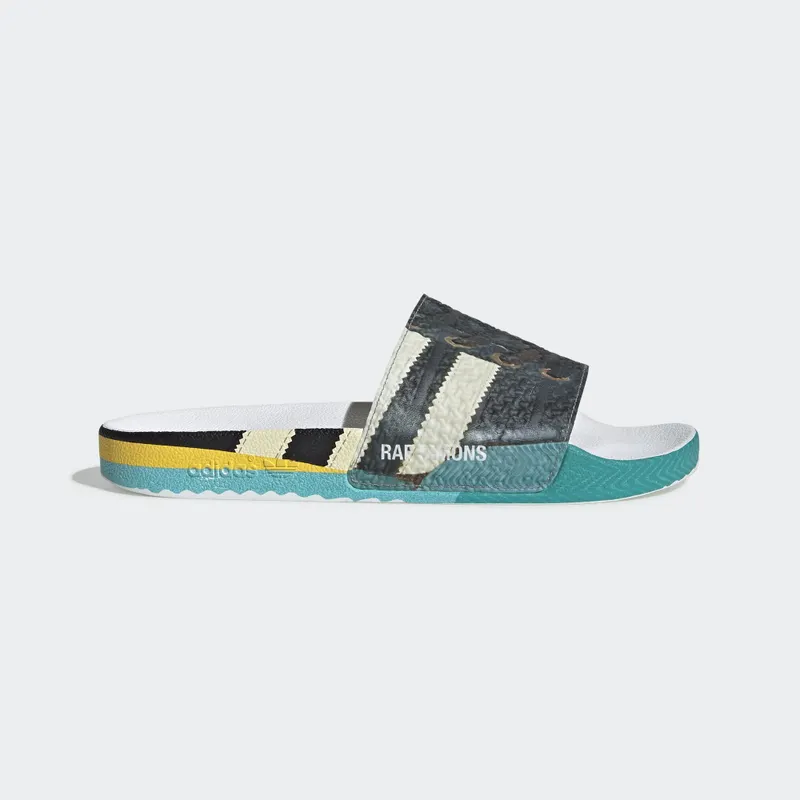 adidas Samba Adilette Raf Simons Core Black/Cloud White/Bright Blue (EE7959)