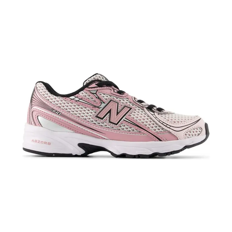 New Balance 740 Bungee Lace Washed Burgundy Pink Taffy (PZ740DK)
