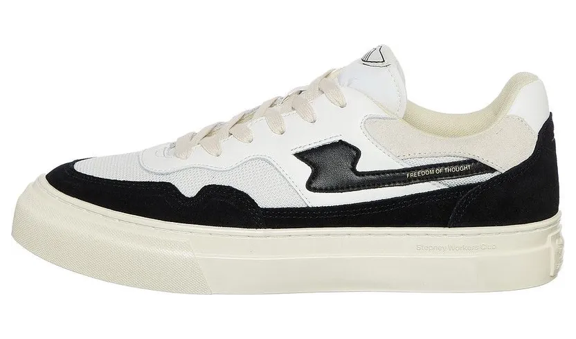 Stepney Workers Club Pearl S-Strike Suede Mix White / Black (YA09506) (5)
